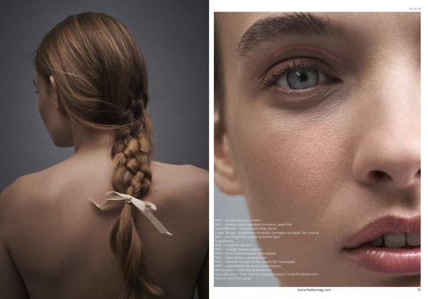 Jenny Retzlaff - Faddy Magazin pure beauty - artistspool.com