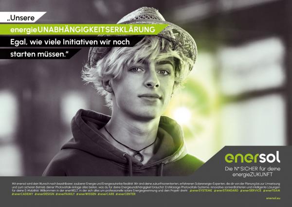 Jacqueline Abrahams (MUC) - enersol kampagne - artistspool.com