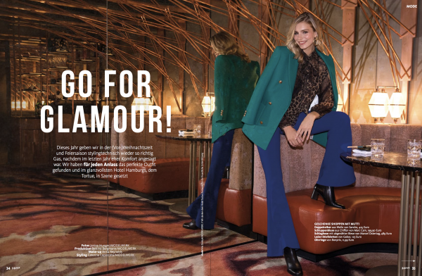 Anna Reynolds - Go for Glamour for Maxi Magazine - artistspool.com